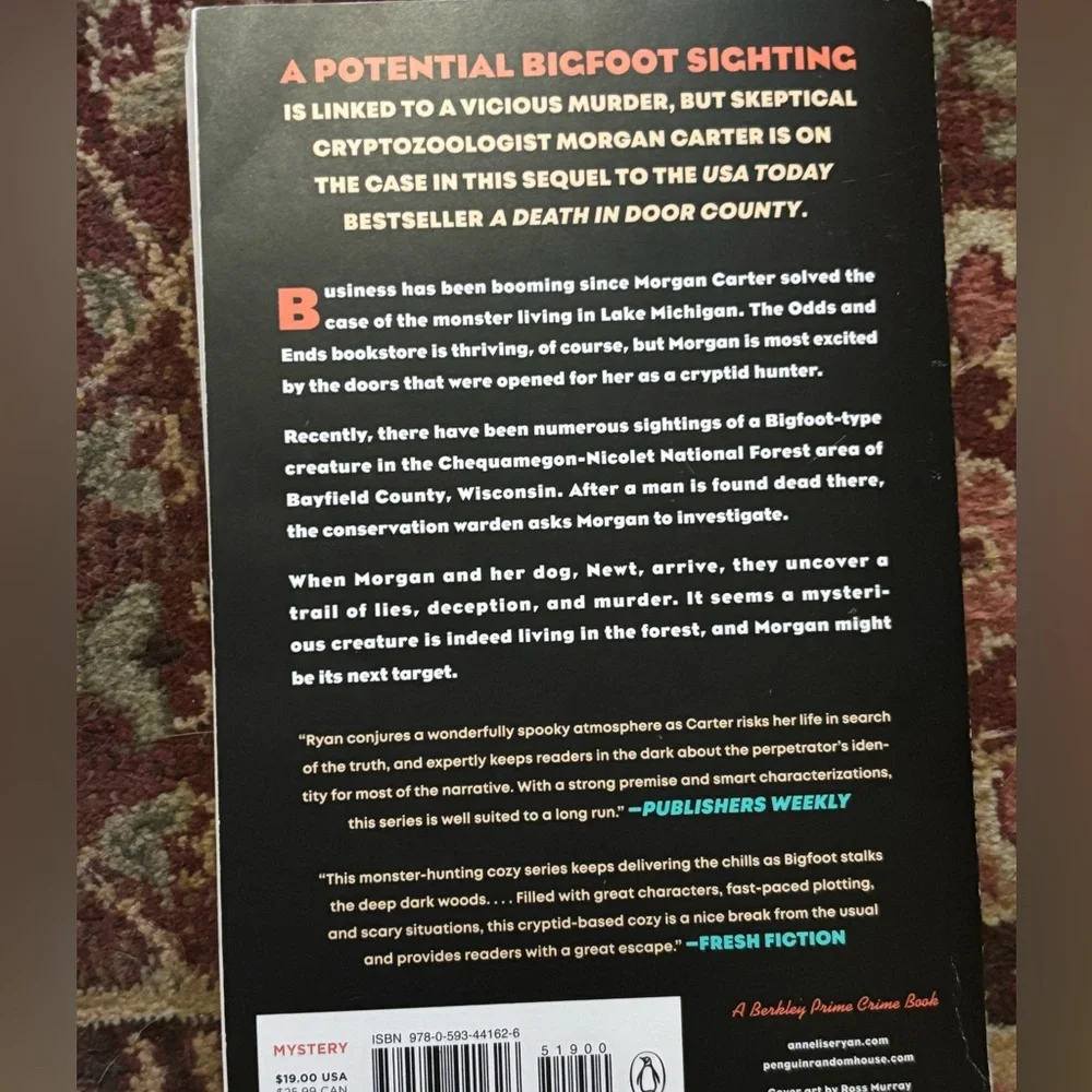 Death in the Dark Woods Book by Annelise Ryan - Picture 3 of 4